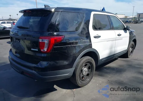 2019 Ford Police Interceptor from USA, damaged, VIN 1FM5K8AT0KGA62642